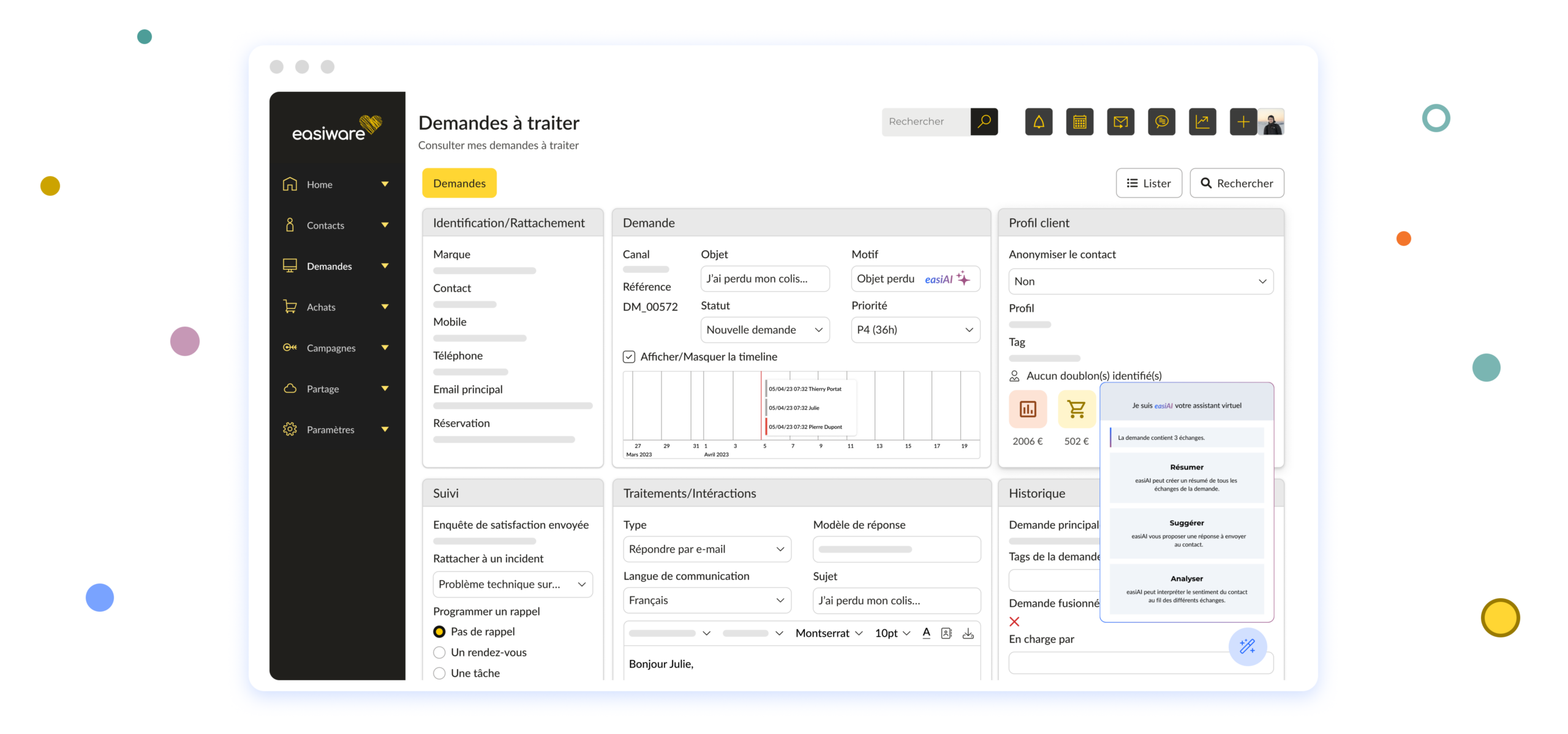 Intelligence artificielle easiware